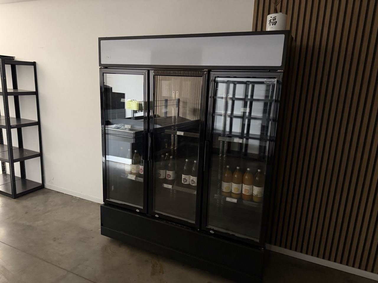 Vitrine réfrigérée positive Combisteel – 3 portes vitrées – 1065 L