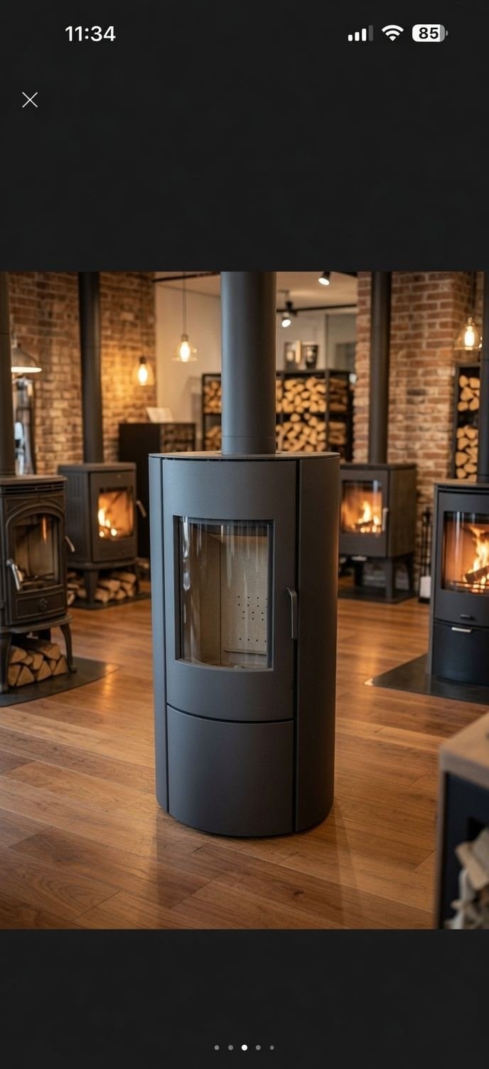 Poêle à bois Stûv 30-Compact bas – Produit neuf